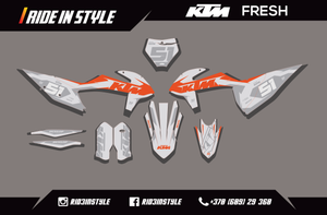 KTM Fresh Graphic Kit