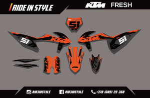 KTM Fresh Graphic Kit