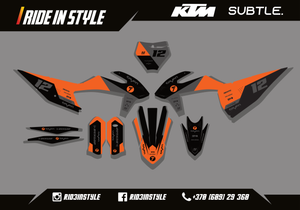 KTM Subtle Graphic Kit