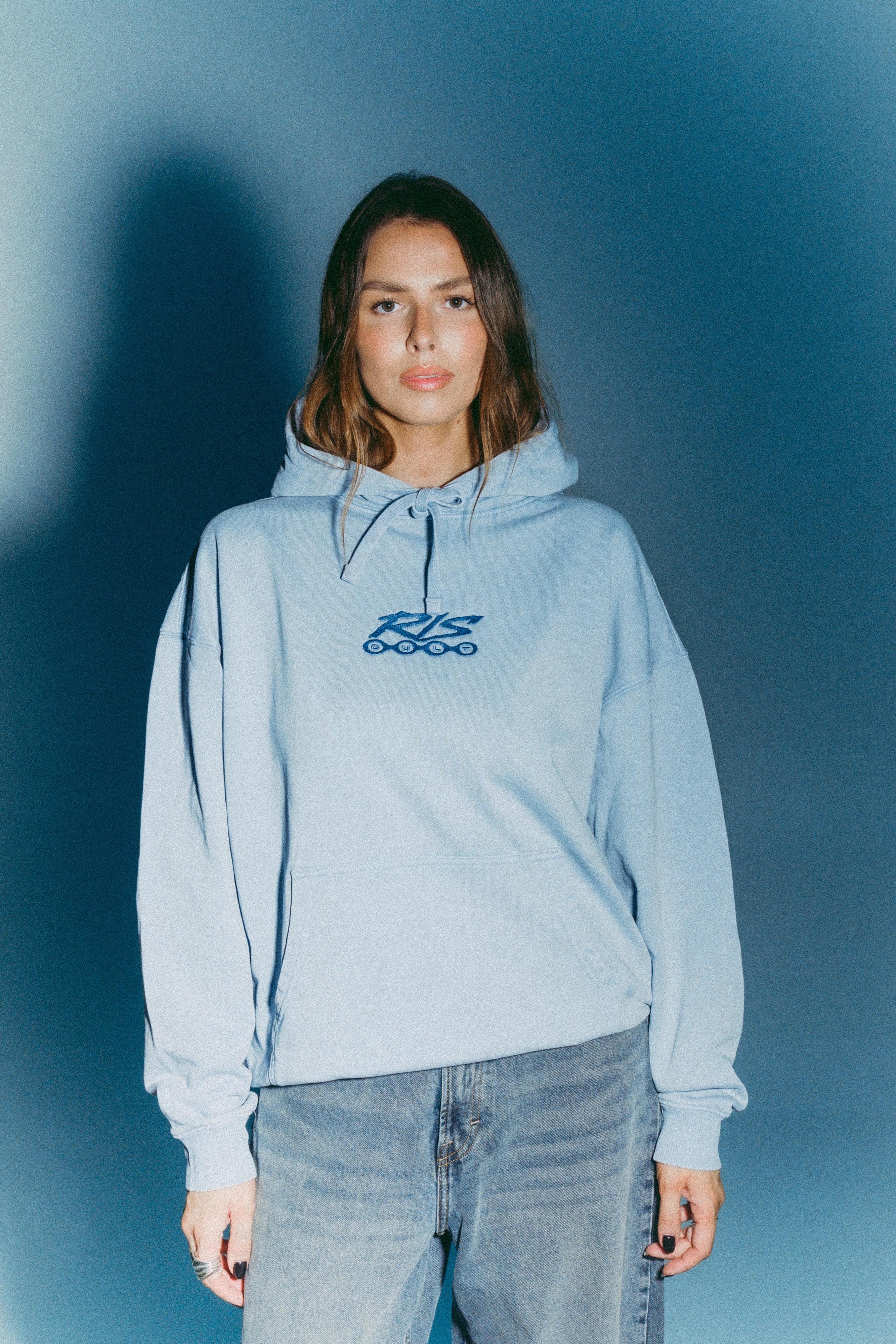 RIS Cult embroidered vintage hoodie