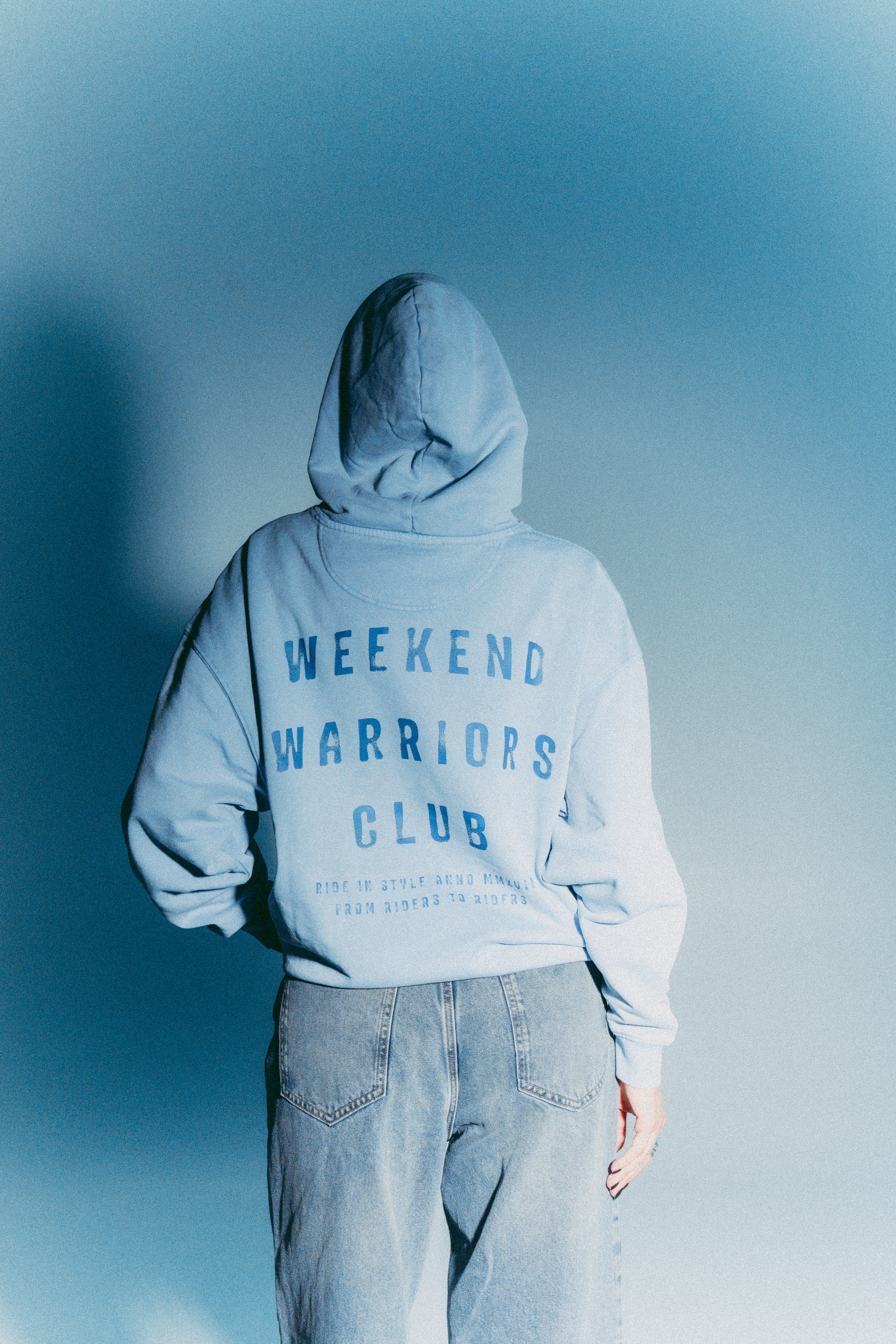 RIS Cult embroidered vintage hoodie